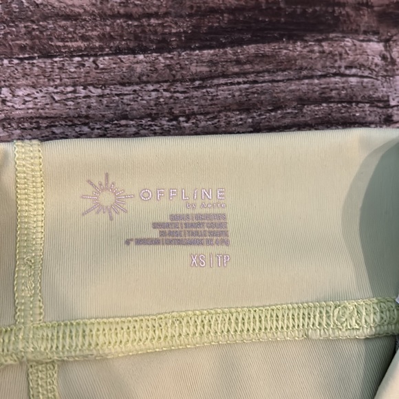 Offline green biker shorts - Picture 2 of 3